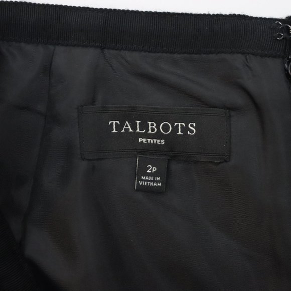 Talbots Womens Size 2P Wool Blend Skirt with Pockets - Picture 3 of 3